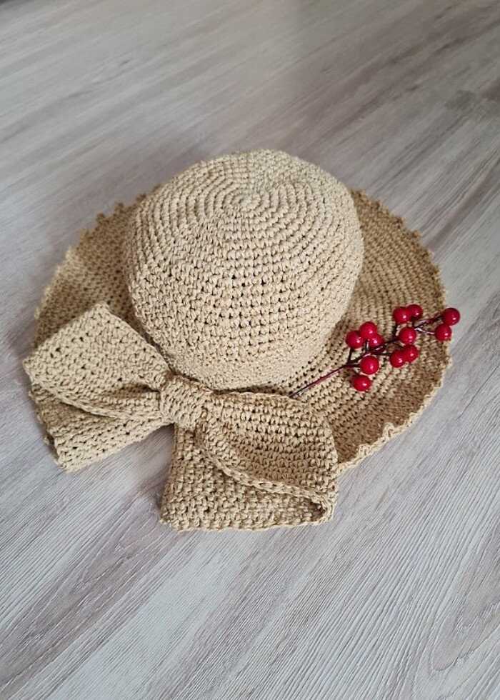 Koton hasır şapka  - Görsel 2