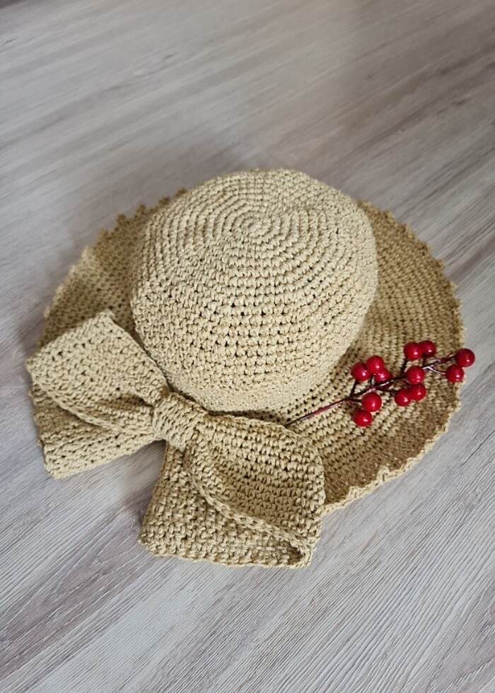 Koton hasır şapka  - Görsel 3