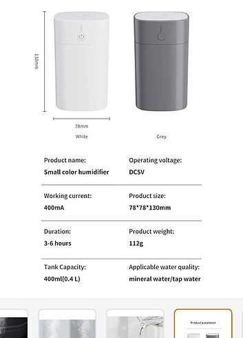 Ultrasonik Hava temizleyici  - Görsel 2