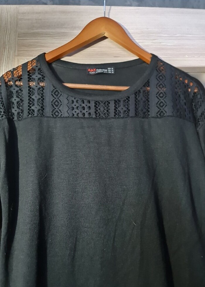 Dantelli kazak - Görsel 3