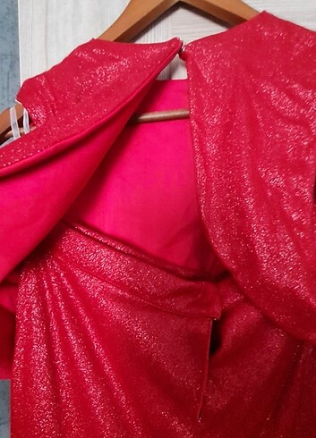 Croplu iki parça abiye - Görsel 6