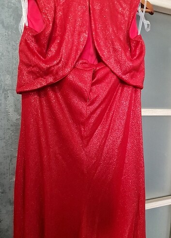 Croplu iki parça abiye - Görsel 7