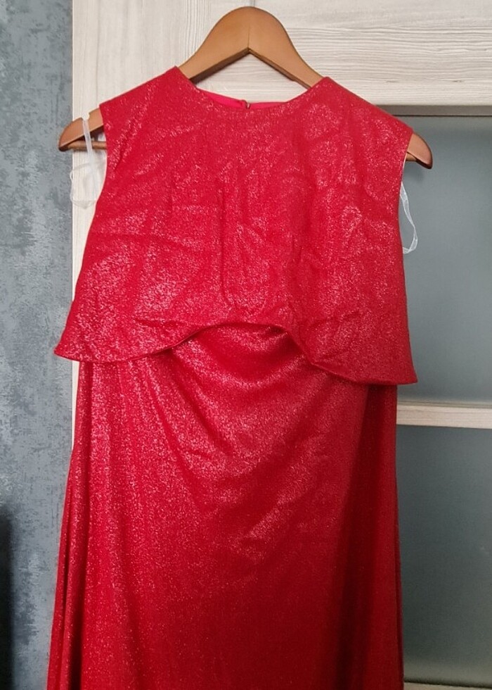 Croplu iki parça abiye - Görsel 4