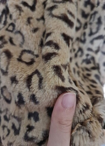 Bershka Leopar desenli ince ceket