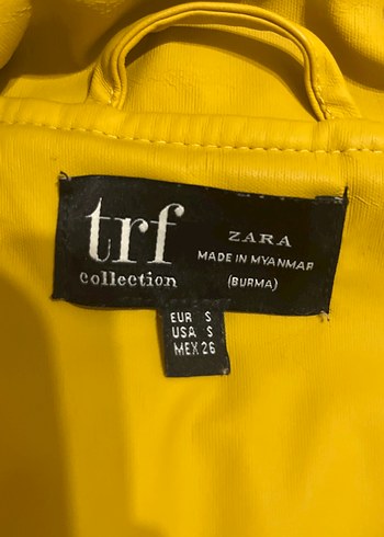 Sarı Kapüşonlu Midi Yağmurluk - Görsel 2