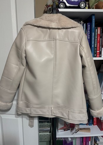 Stradivarius deri ceket - Görsel 4