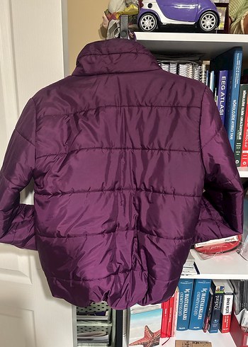 Fermuarlı Mor Defacto Mont - Görsel 8