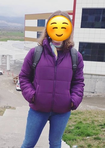 Fermuarlı Mor Defacto Mont - Görsel 11