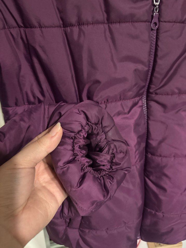 Fermuarlı Mor Defacto Mont - Görsel 4