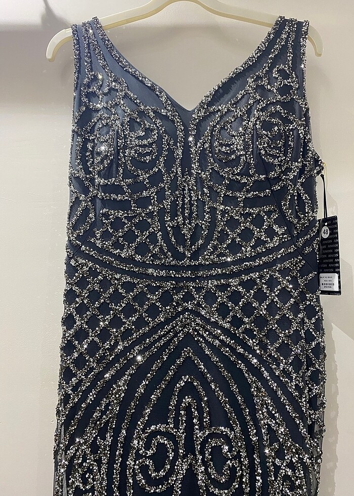 Taşlı ağır abiye - Görsel 2