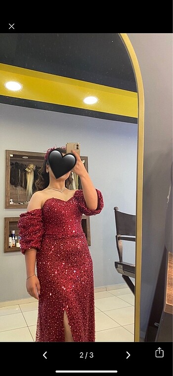 Taşlı abiye - Görsel 2