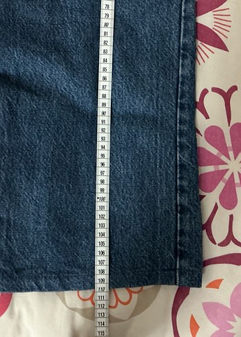 Trendyol & Milla Kadın Mavi Bol Kesim Denim Jean