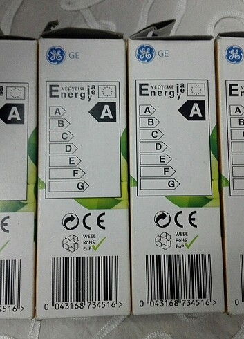 Beden 4adet lamba general elektrik E14 7W 300 lümen sarı gün ışığı