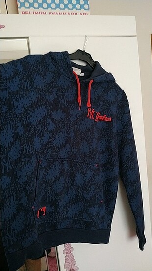 s Beden lacivert Renk yankees sweatshirt