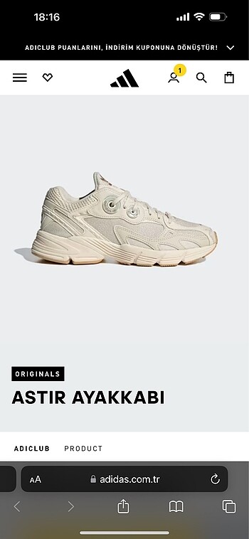 Orijinal Adidas