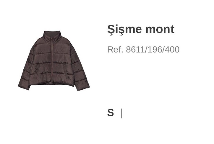 Stradivarius Stradıvarıus şişme mont