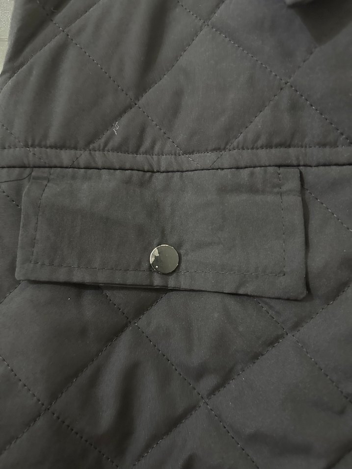 Düğmeli Siyah  Kadın Yelek - Görsel 4