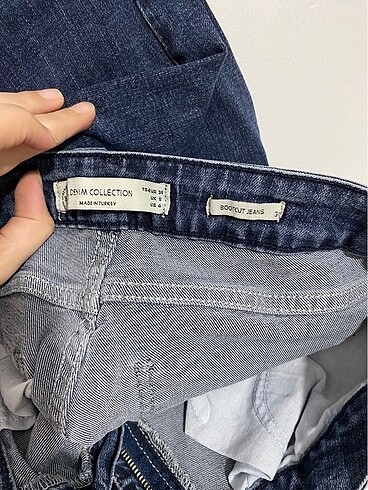 36 Beden lacivert Renk Jeans