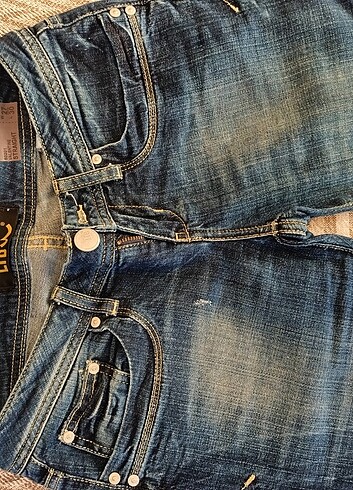 27 Beden lacivert Renk Little big kot pantolon 