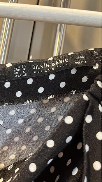 Dilvin Dilvin Puantiyeli Elbise