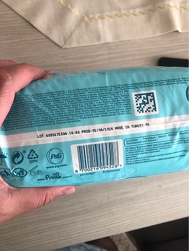3 Beden: 4-9 kg Beden Renk Premium Care 3 Numara 26?lı
