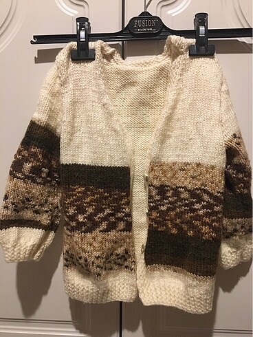 Erkek çocuk dokuma hirka 4-5 yas