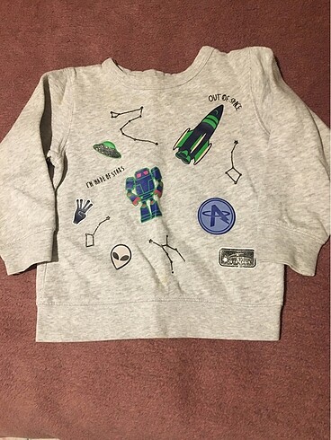 H&M Erkek çocuk sweat 3-4 yas