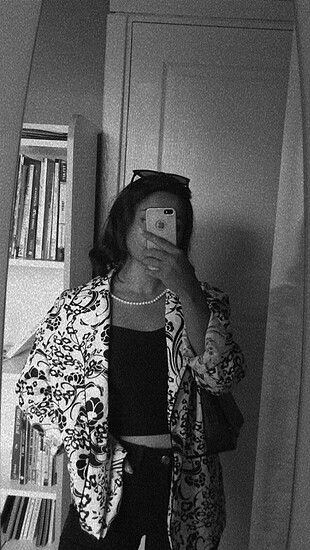 l Beden siyah Renk Blazer ceket