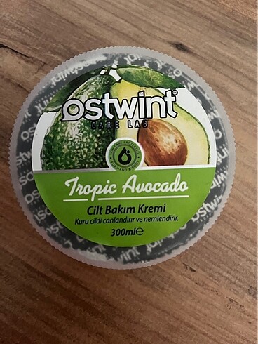 Avokadolu cilt bakım kremi