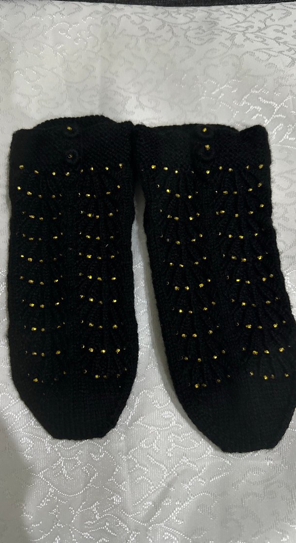 Boncuklu patik - Görsel 3