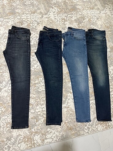 Erkek mavi jeans 34/32 beden