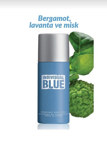 Individual Blue sprey deodorant