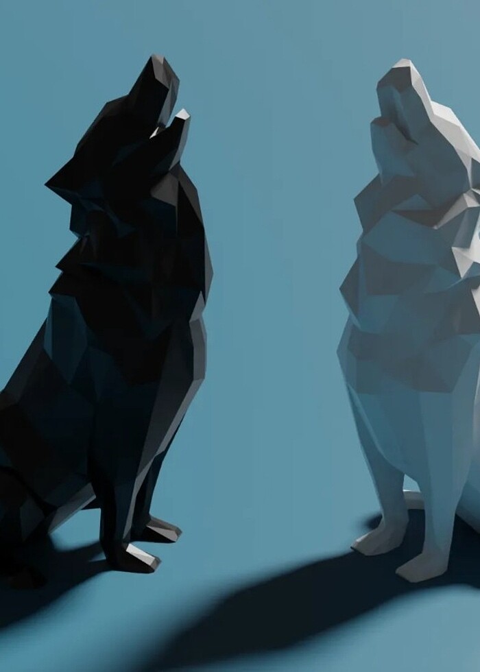 Dekoratif Kurt Figürü  - Görsel 3