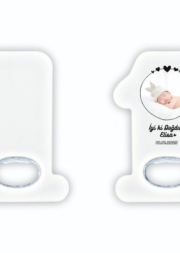 1 Şeklinde Açacak (Kişiye Özel) - Görsel 2