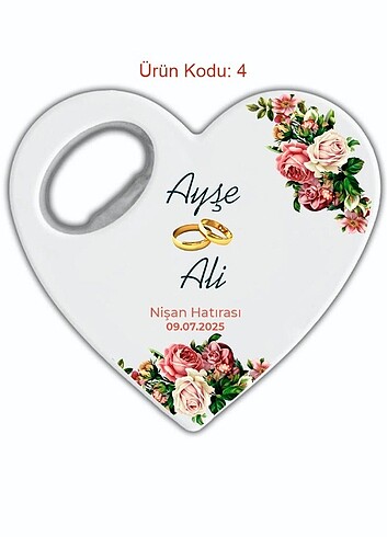 Düğün Nişan Hediyelik Açacak - Görsel 2