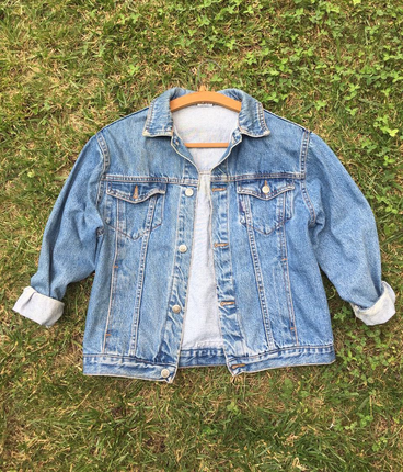 Vintage boyfriend kot ceket