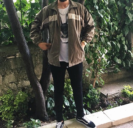 Vintage Love Vintage cift tarafli bomber