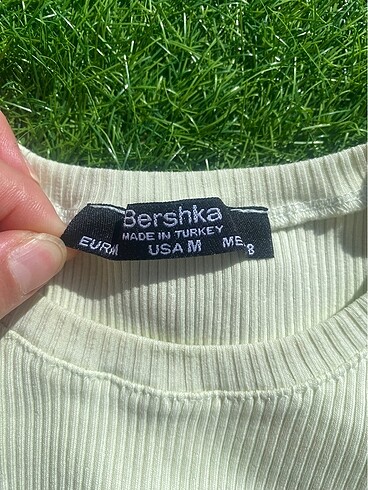 m Beden Bershka fitilli bluz