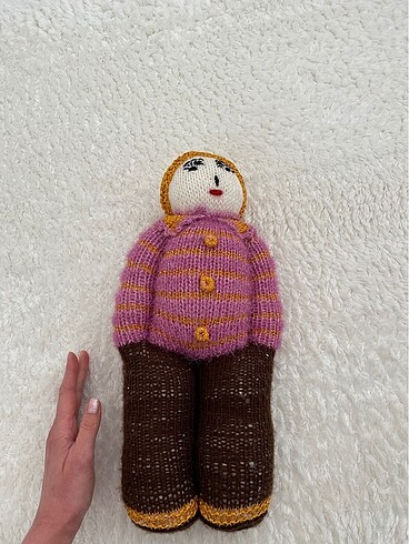 Örgü oyuncak bebek - Görsel 4