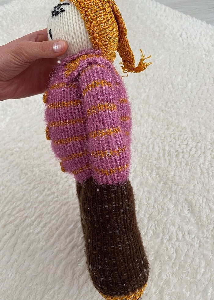 Örgü oyuncak bebek - Görsel 2