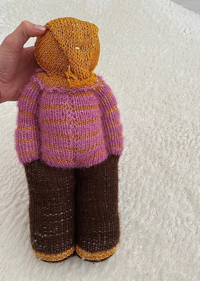 Örgü oyuncak bebek - Görsel 3