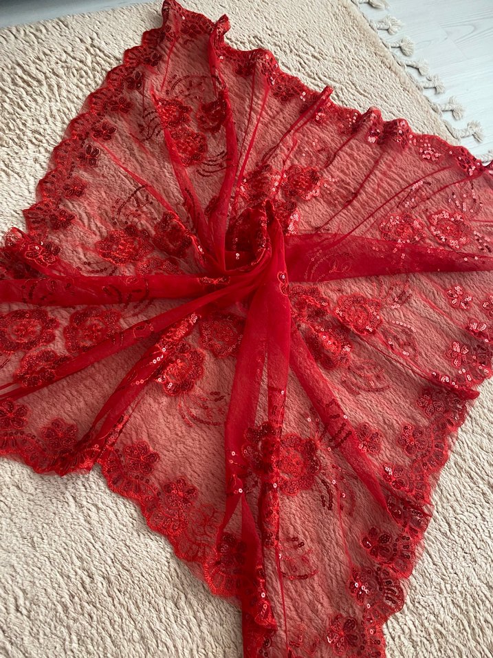 Gelin damat kına duvağı - Görsel 2