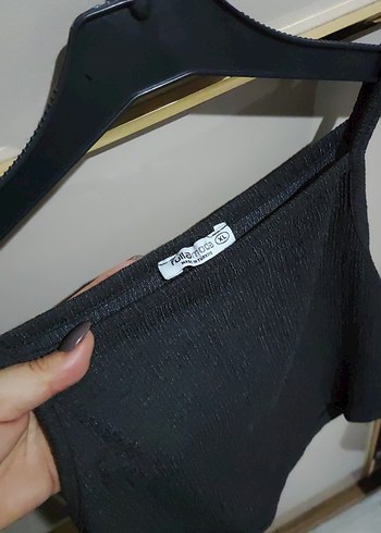 Diğer giri Mini Straplez Crop Top