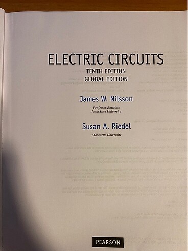 Electric Circuits Pearson Tenth Edition - Görsel 2