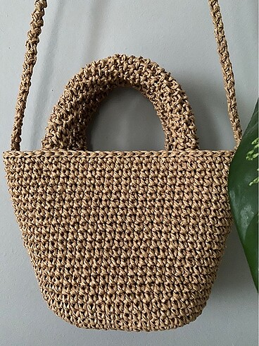  Beden kahverengi Renk Totebag çanta