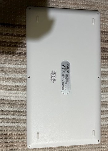 Everest Beyaz Kablosuz Klavye - Görsel 3