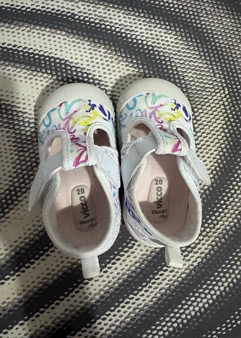 Kız Bebek Çok Renkli İlk Adım Ayakkabısı - Görsel 2