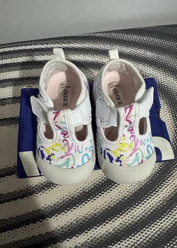 Kız Bebek Çok Renkli İlk Adım Ayakkabısı - Görsel 4