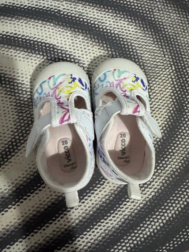 Kız Bebek Çok Renkli İlk Adım Ayakkabısı - Görsel 2