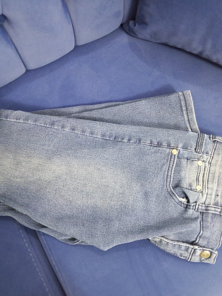 Gri Renkli Kadın Denim Pantolon - Görsel 4